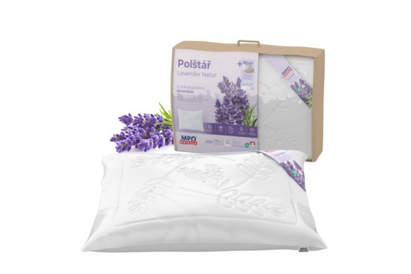 Luxusní polštář MPO Lavender Natur